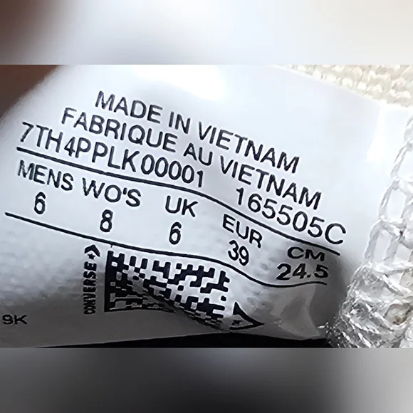 Converse Chuck Taylor All-star lows floral tongue - Picture 9 of 9